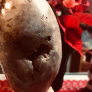 Flower agate free form